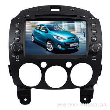 Special Car DVD Player for Mazda 2 with PAL/NTSC or SECAM Compatible
